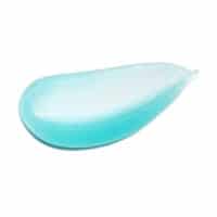 Ljusblå geléliknande konsistens