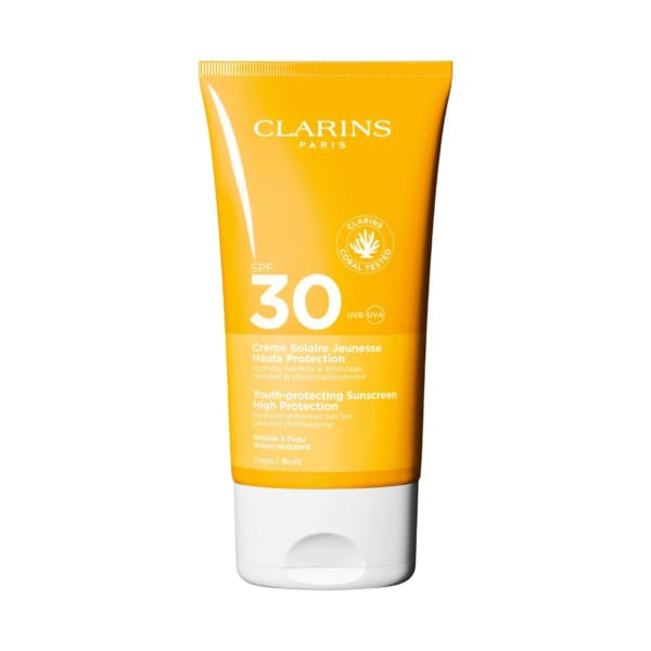 Clarins Youth Sun Cream High Protection Spf 30 Body