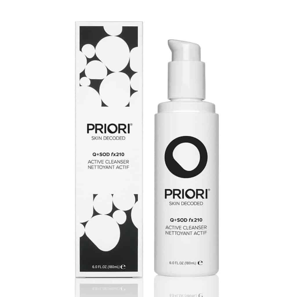 PRIORI Q+SOD fx210 Active Cleanser 180 ml