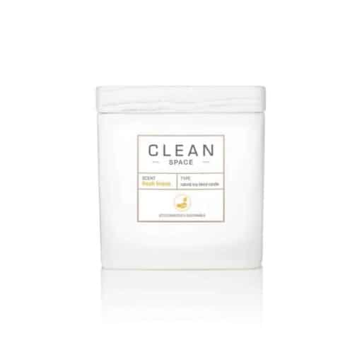 Clean Space Fresh Linens Candle