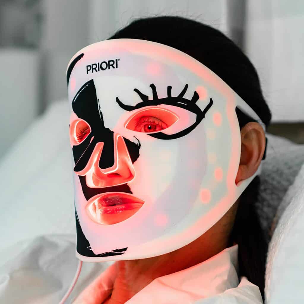 Priori Unveiled Flexible Led Light Therapy Mask