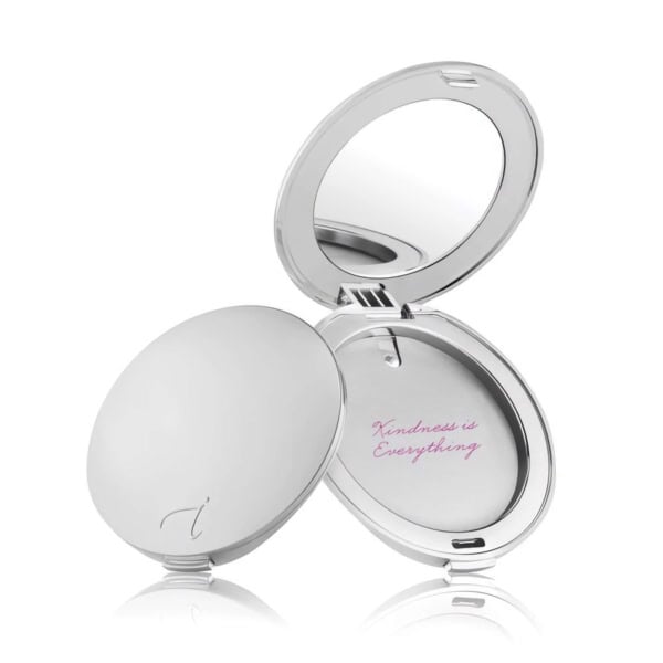 Jane Iredale Refillable Compact Poudrier Rechargeable Silver