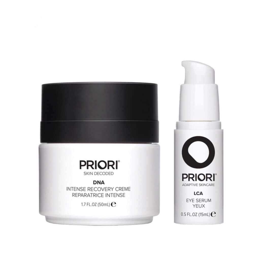 Erbjudande: Priori DNA Intense Recovery Creme + Priori LCA Eye Serum