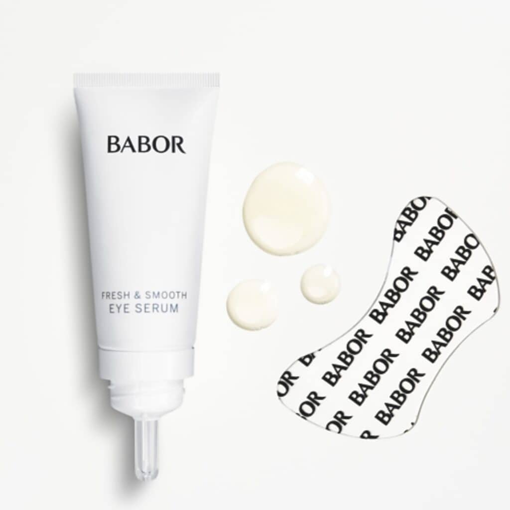 Babor Instant Fresh & Smooth Eye Serum + Patches